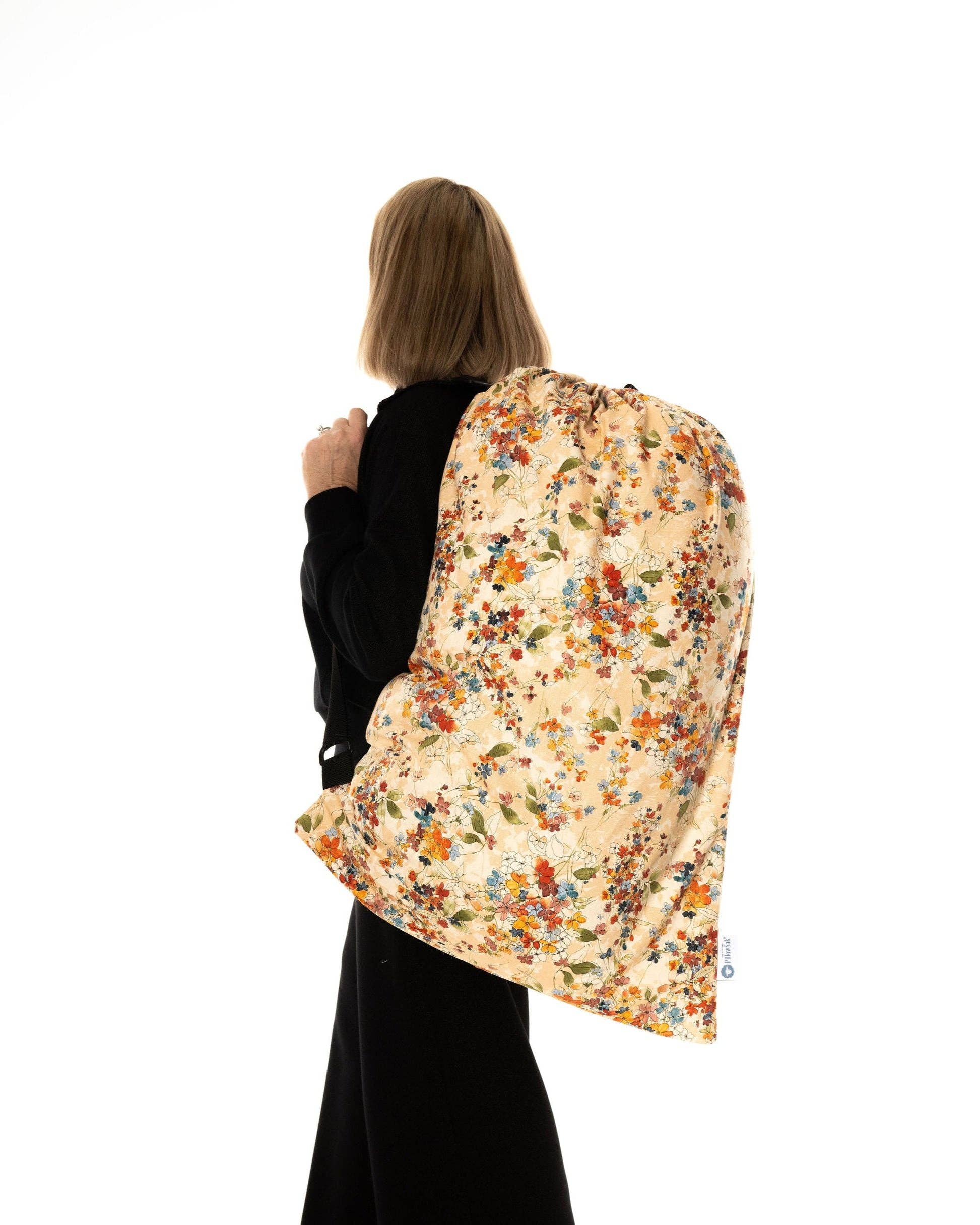 PillowSak - Wholesale Luggage - Watercolor Flowers1