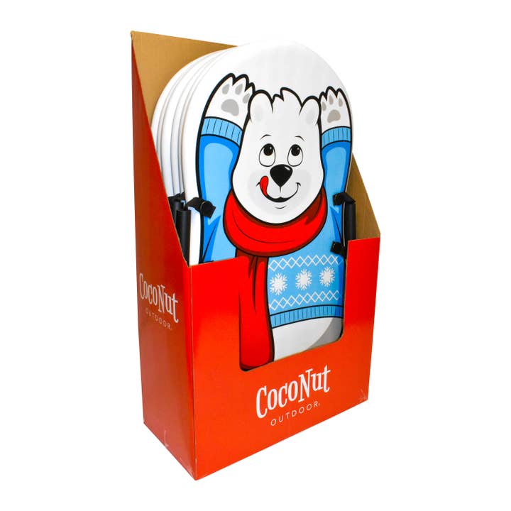 Coconut Outdoor - Wholesale Sporting Accessories - Single Rider Foam Snow Sled - Polar Bear4