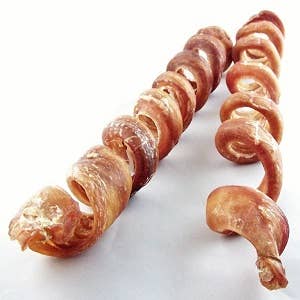 Preen Pets - Wholesale Pet Treats - Dog - 12" Curly Bully Sticks1