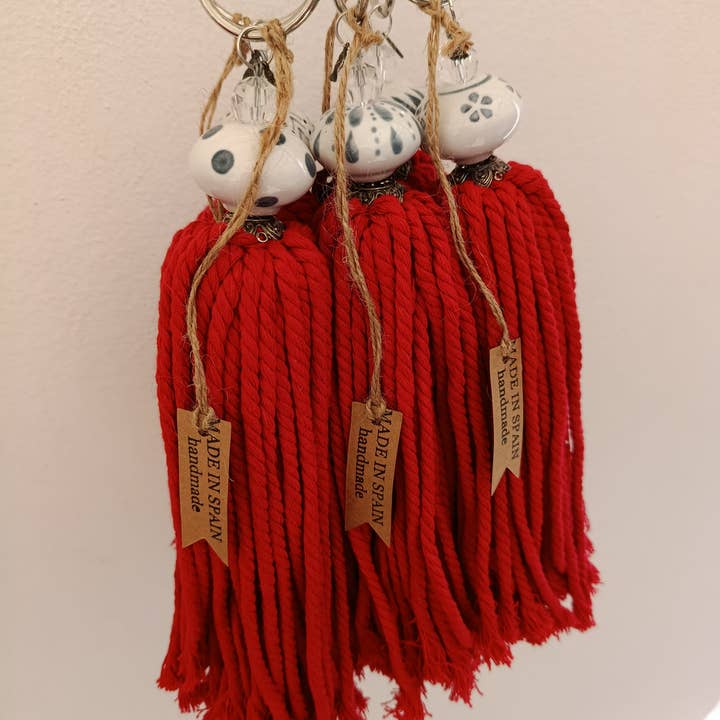 Red Earth Collection Red Threads Tierra Colorada - Decorative Boho Tassel for Curtains, Doors for wholesale on Faire12