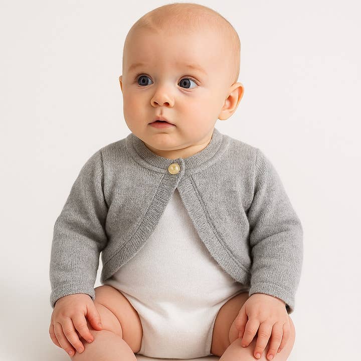 Cotton Socks - Wholesale Cardigan - Kids - 7066 Bolero (80% Lambswool 20% Polyamide) AUTUMN COLLECTION1