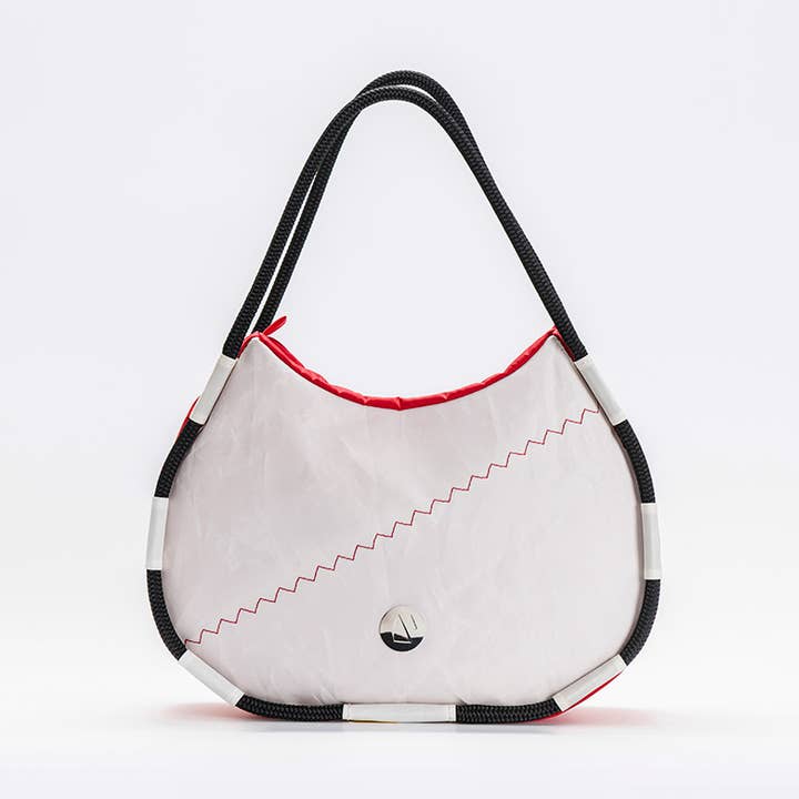 Bolina Sail - Wholesale Shoulder Bag - Women's - Recycled Sailing Bag — Gomena - Red