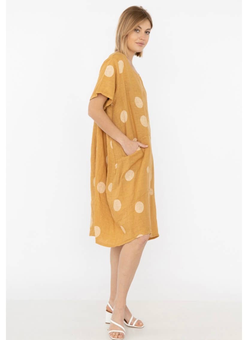 LINEN & COTTON HOUSE - Wholesale Dress - Women's - LINEN DRESS. 17600 SPRING SUMMER CLOTHING67