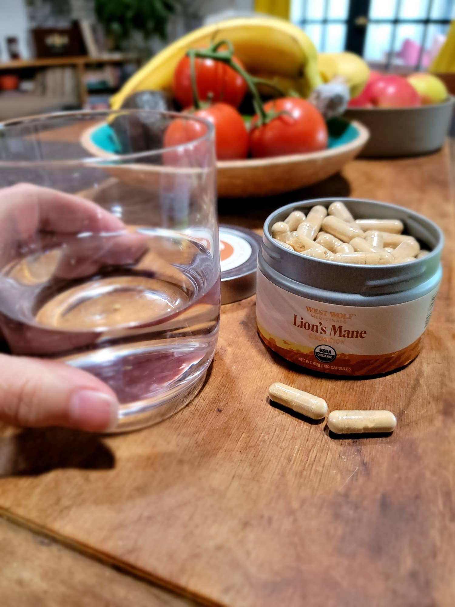 West Wolf Medicinals - Vente Supplément oral/vitamine - Complément alimentaire en gélules de soutien cérébral puissant à base de crinière de lion biologique5