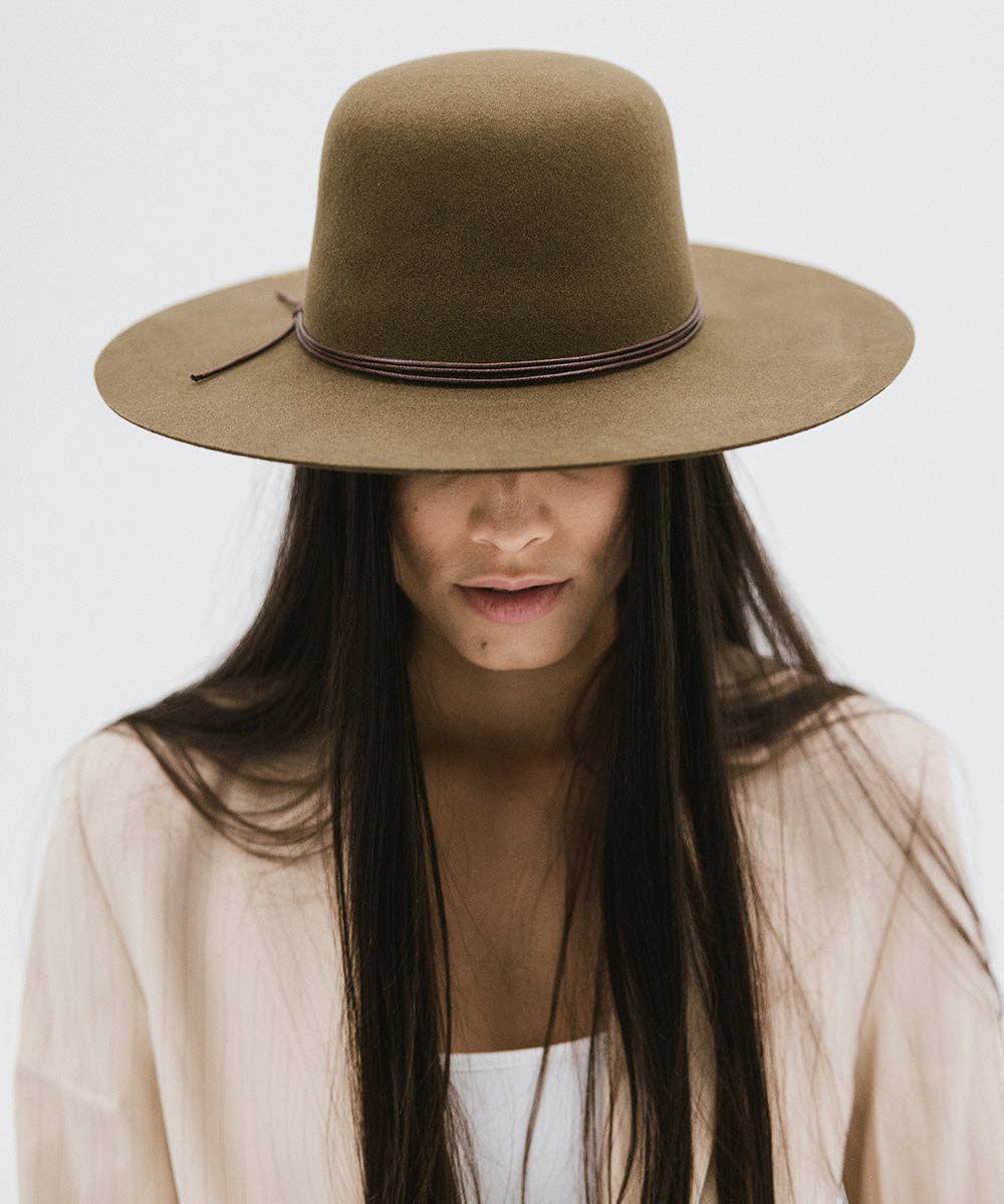 Gigi Pip - Wholesale Fedora - Women's - Rue Open Crown10
