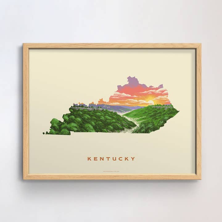 Kentucky Red River Gorge Print for wholesale by 50 States of Beauty