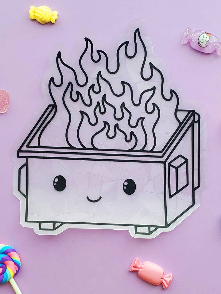 Adhesivo para ventanas Suncatcher | Dumpster para venta al por mayor de StrangelyArranged