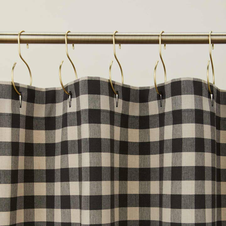 Hawkins New York – wholesale Shower curtain – ESSENTIAL GINGHAM SHOWER CURTAIN12