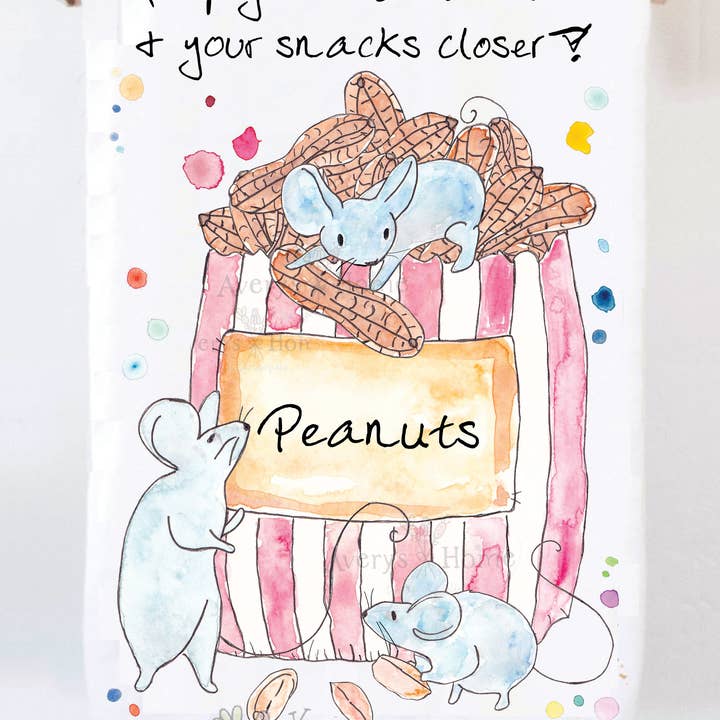 Keep…Your Snacks Closer! Funny Tea Towel for wholesale by Avery's Home