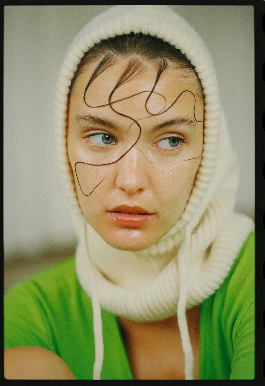 GRAIN - Wholesale Balaclava - Women's - Beige or Black Balaclava0