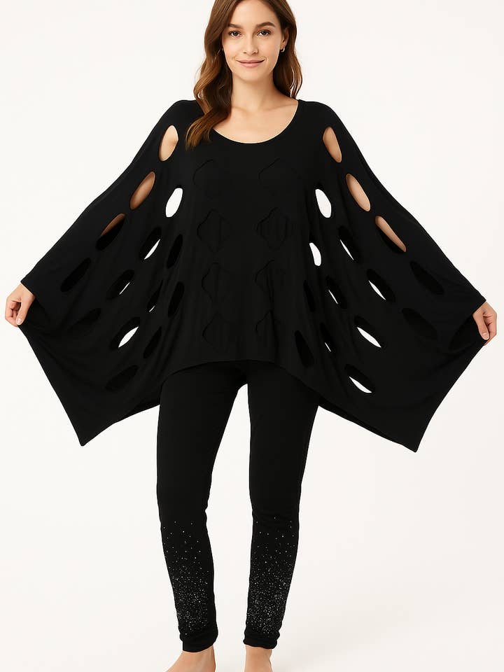 Chemise en coton avec découpes pour la vente par Marisima by Urban Mangoz