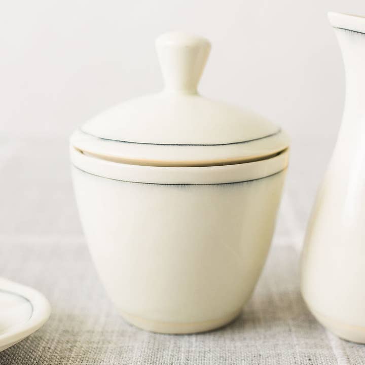 Sugar Dish - Simple Line Collection for wholesale by Nicole Aquillano