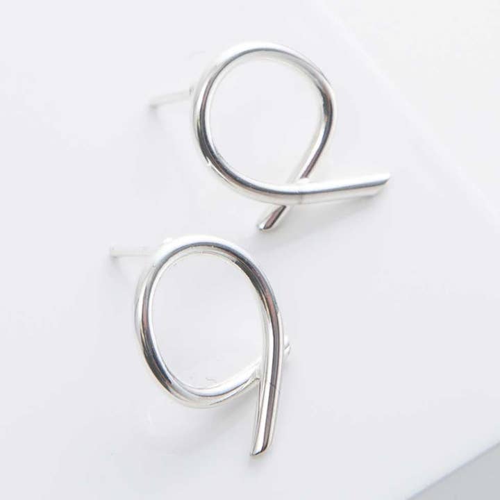 Noonday Collection - Wholesale Dangle Earrings - Silver Stitch Earrings0