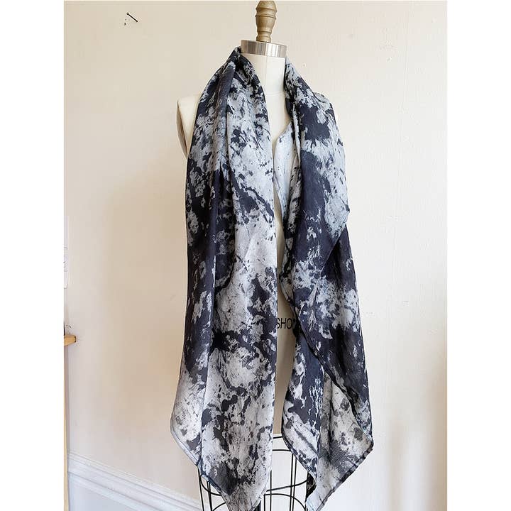 Explore Designs By Emelia Prince Ruyle - Vendita all'ingrosso Sciarpa - Donna - Sciarpa in lana di seta di betulla2