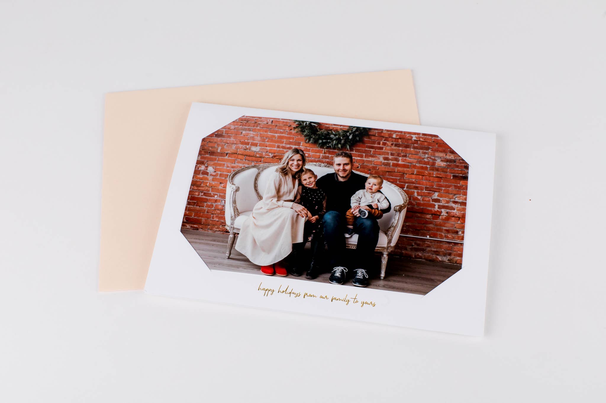 Wrinkle & Crease Paper Products - Wholesale Christmas Card - Holiday Photo Card2