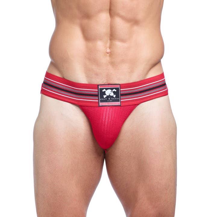 Vestiário Jock Vermelho por atacado de Skull & Bones
