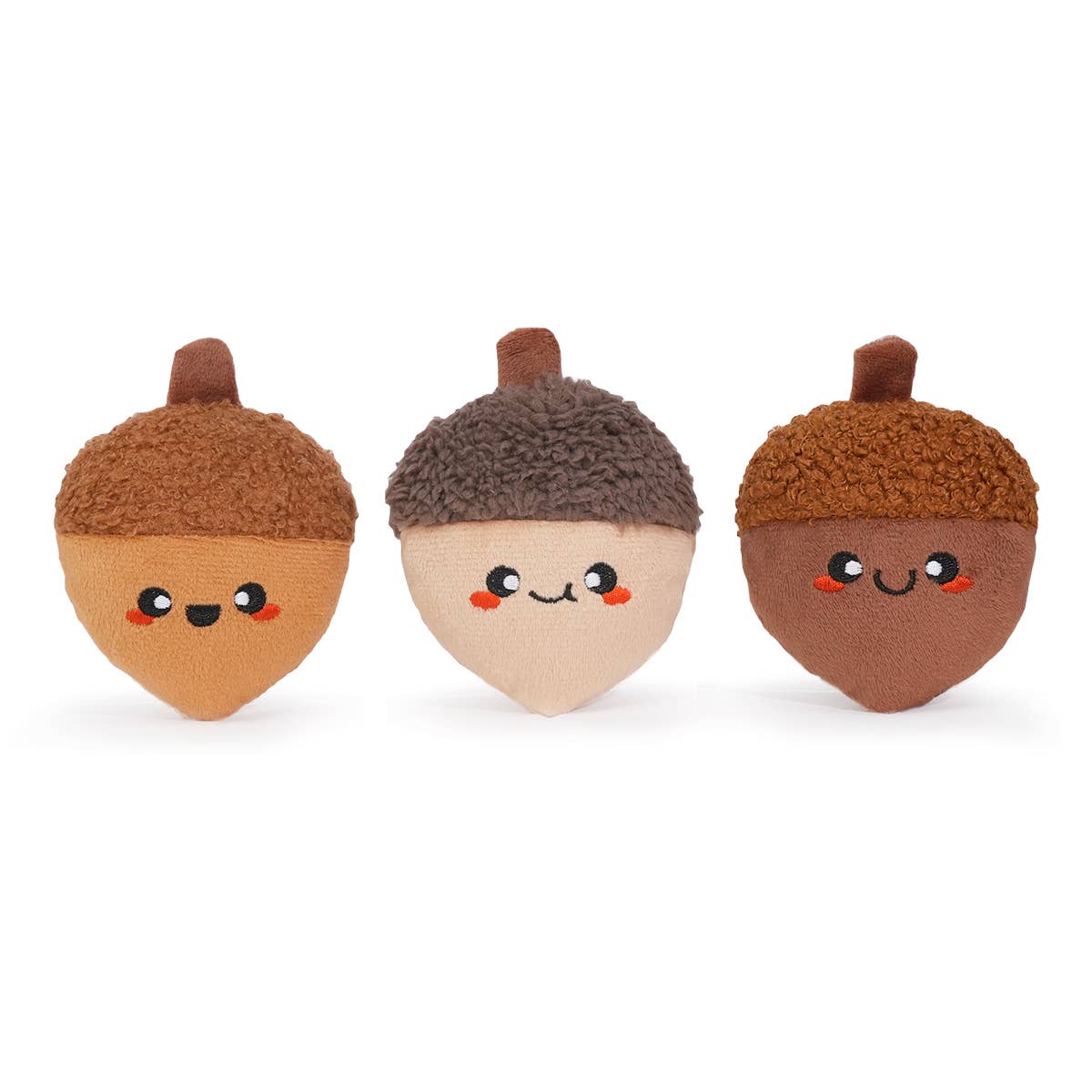 Hugsmart Products Inc - Wholesale Pet Plush Toy - Dog - OrilandPet - Autumn Woofs  |  Acorn Tree - Interactive Toy3