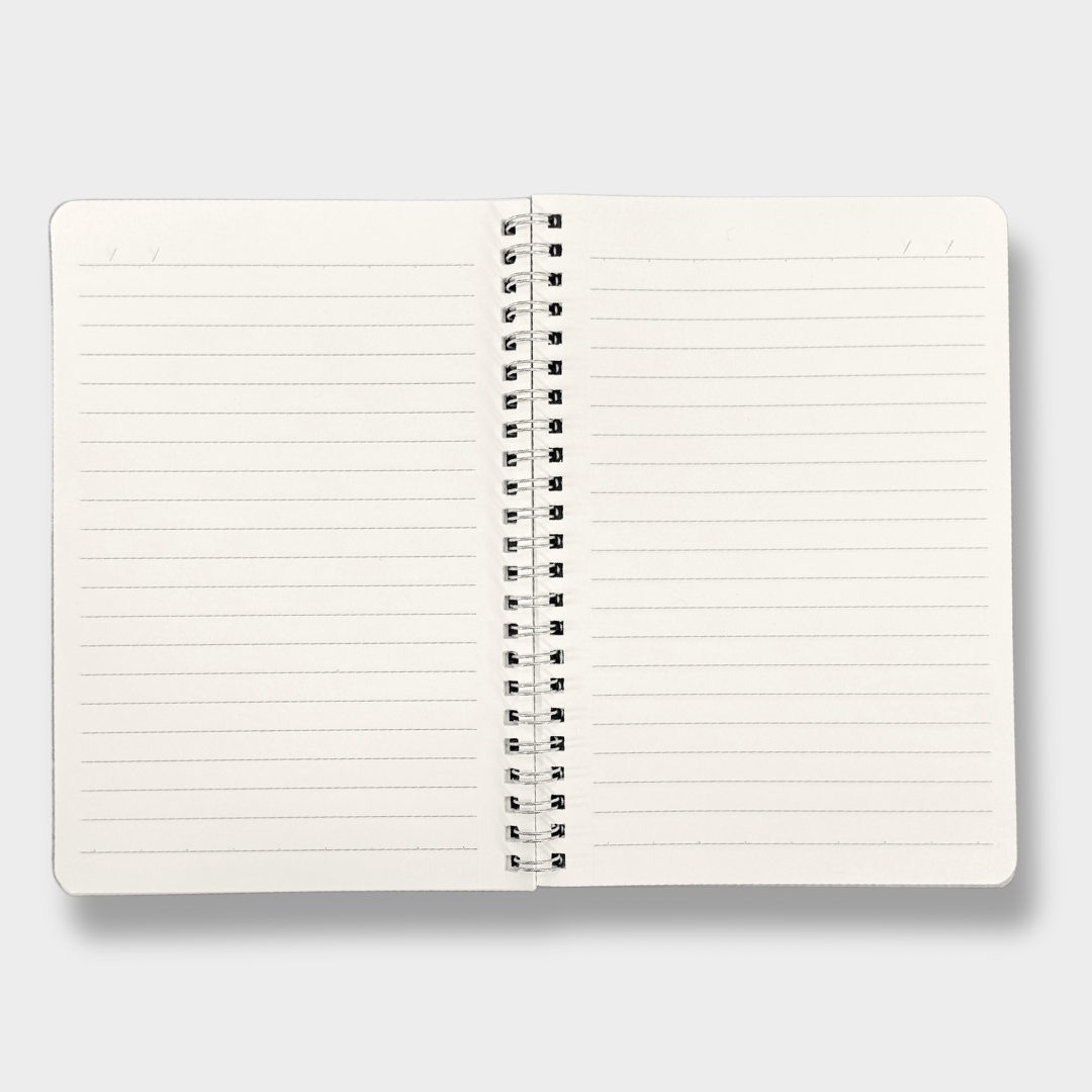 Pretty Pages - Wholesale Notebook - Block Print Floral Notebook | Pink | Spiral Journal 2