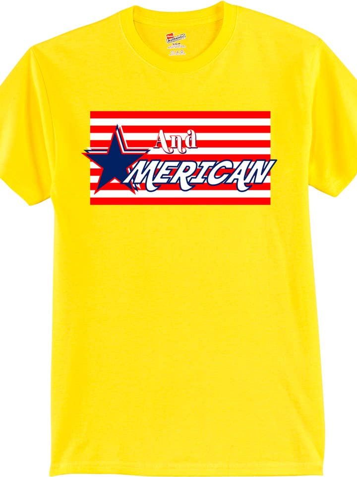American sh slv Tees for wholesale by New York Artkings