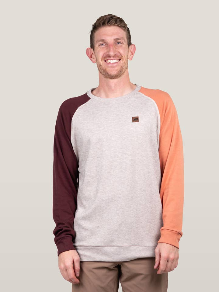 Men's Powell Fleece Crewneck for wholesale by Belong Designs