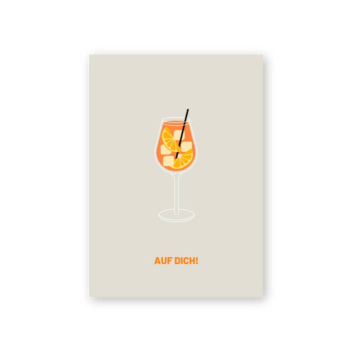 Cartão postal - A TI! Aperol por atacado de HERR&FRAUHEMPEL