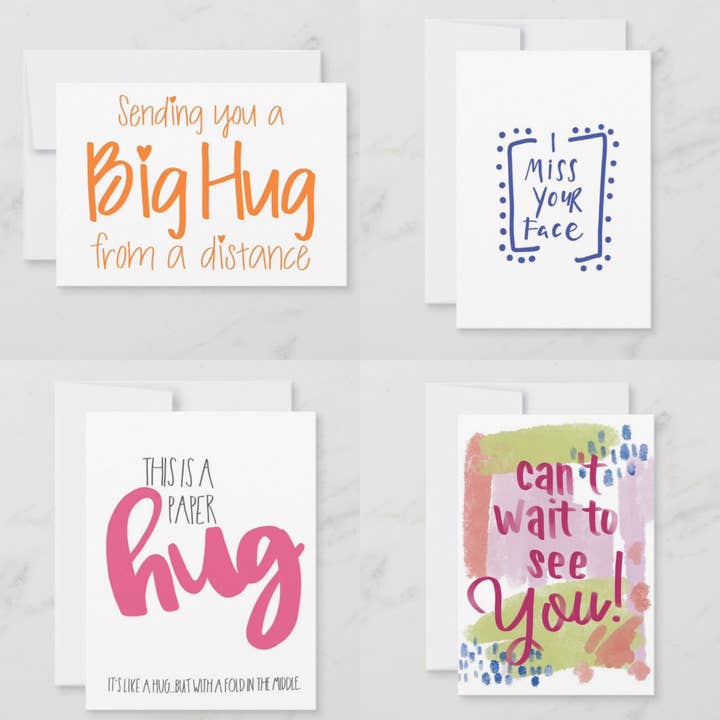 Missing You Card Set for wholesale by Ethel B Designs