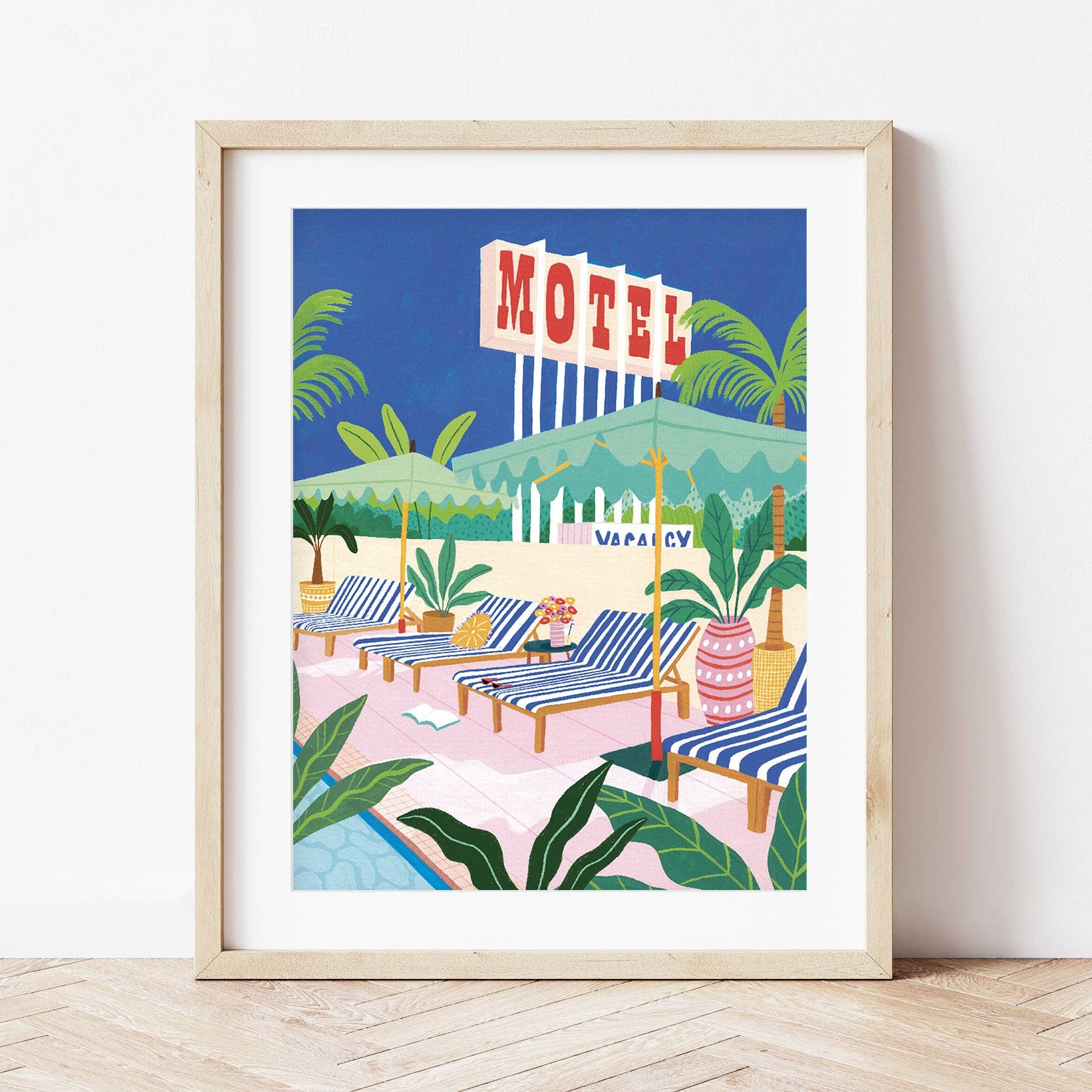 La Petite Épicerie - Wholesale DIY Craft Kit - Paint kit by number - The motel pool1