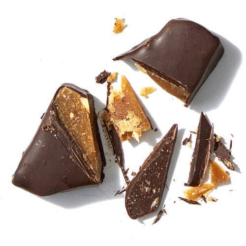 Hazelicious Toffee - Hazelnuts and Dark Chocolate for wholesale by Terry's Toffee