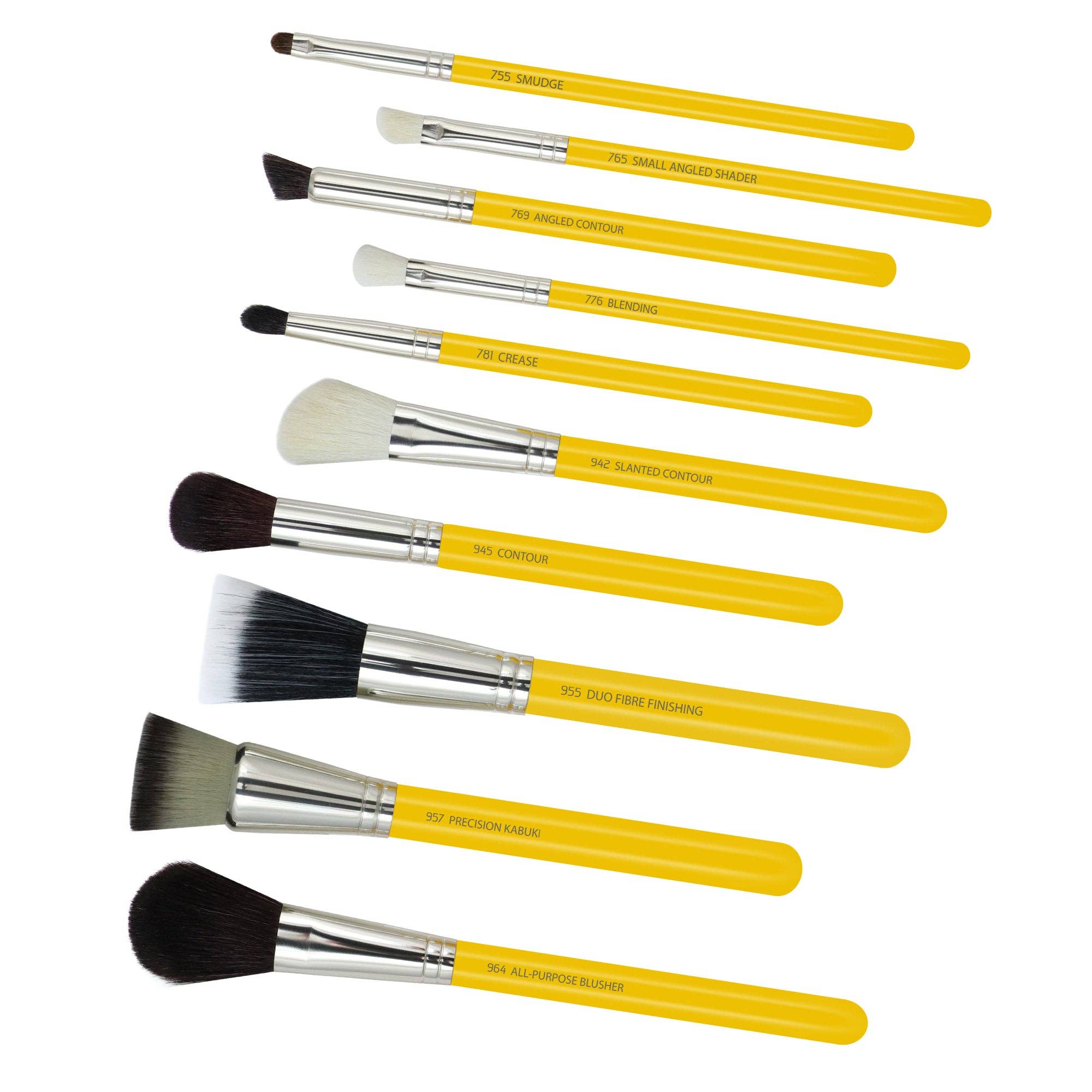 Bdellium Tools – conjunto de escovas de maquilhagem por atacado – Studio Mineral 10 pçs. Conjunto de pincéis com bolsa de enrolar2