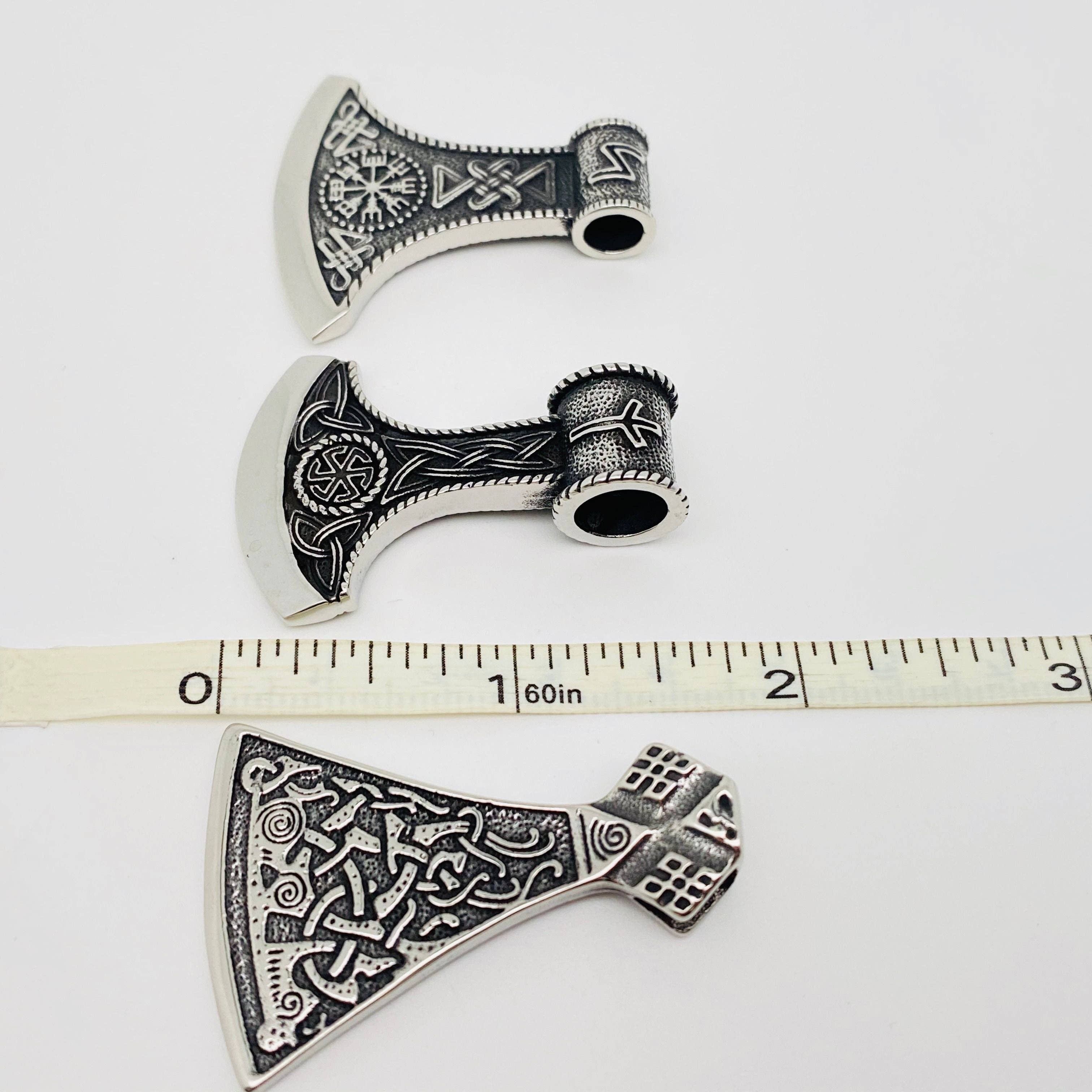 Mio Queena – Großhandel Bastelzubehör – Viking-Anhänger mit keltischem Knoten aus Edelstahl – MJ/MNP4