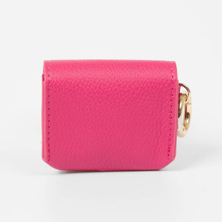 ÊTRE - Wholesale Airpod/Earbud Case - Men's - Asher Wireless Earbuds Case - Pink, Faux Leather3