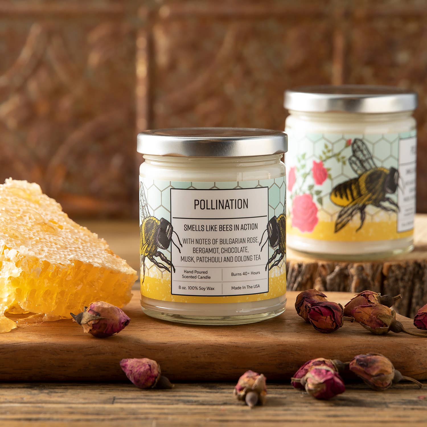 Two Little Fruits - Wholesale Jar/Filled Candle - Home Fragrance - Floral Tea - Eco Soy Wax3