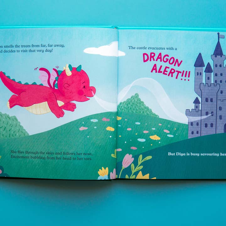 Brown Paper Fox - Wholesale Early Reader Book (6-8) - The Picky Princess and the Dragon | Hardcover Picture Book4