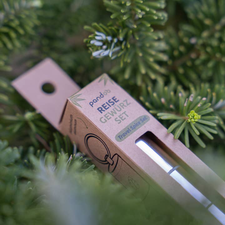 Pandoo - Wholesale Dried Spice Mix - Aluminium travel spice set with spreader10