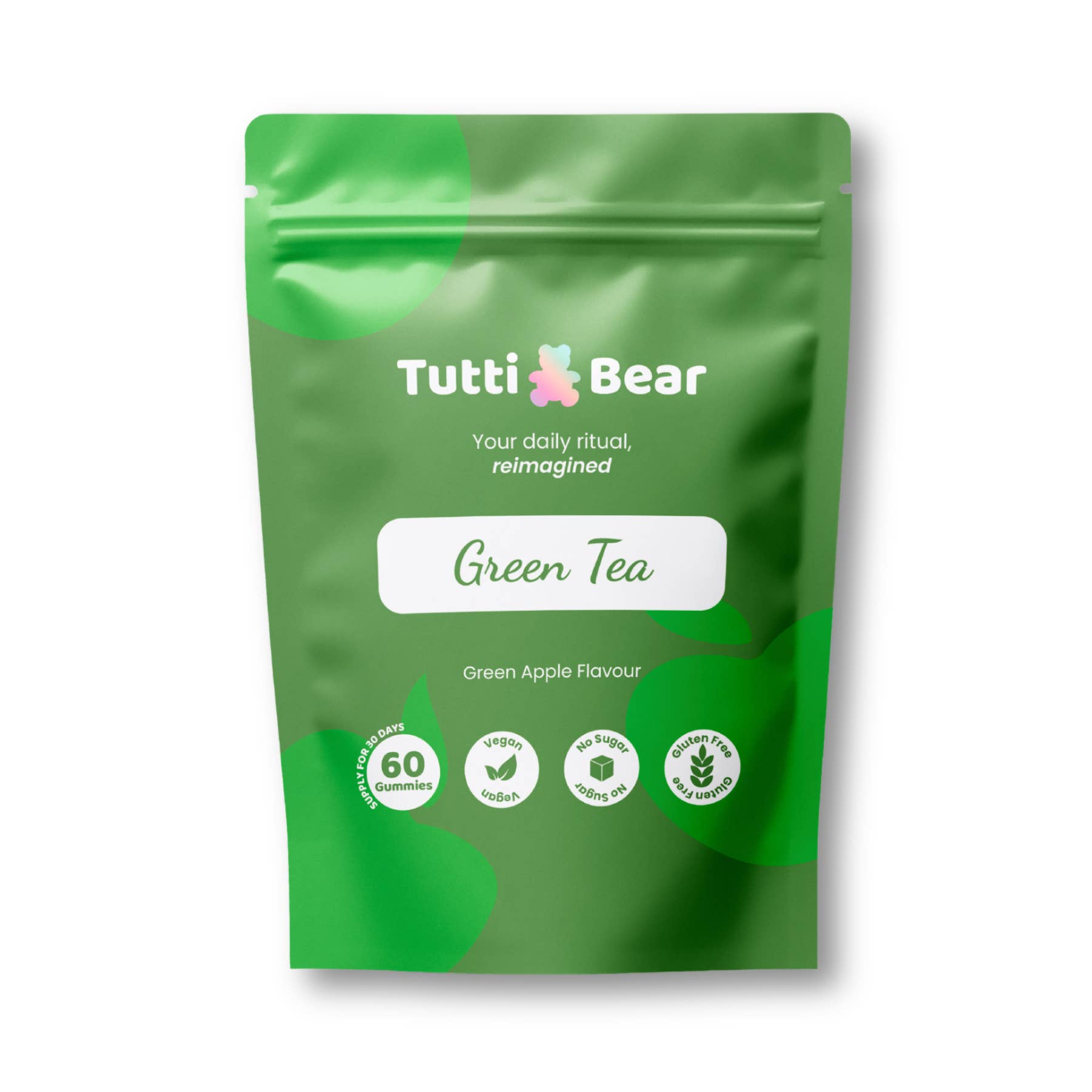 TUTTI BEAR - Wholesale Oral Supplement/Vitamin - Green Tea Energy Gummies