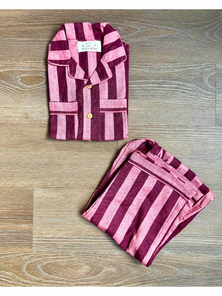 Akshu & Ameirah - Wholesale Sleepwear Set - Kids - Two-piece Cotton Pajama Sets (Classic)11