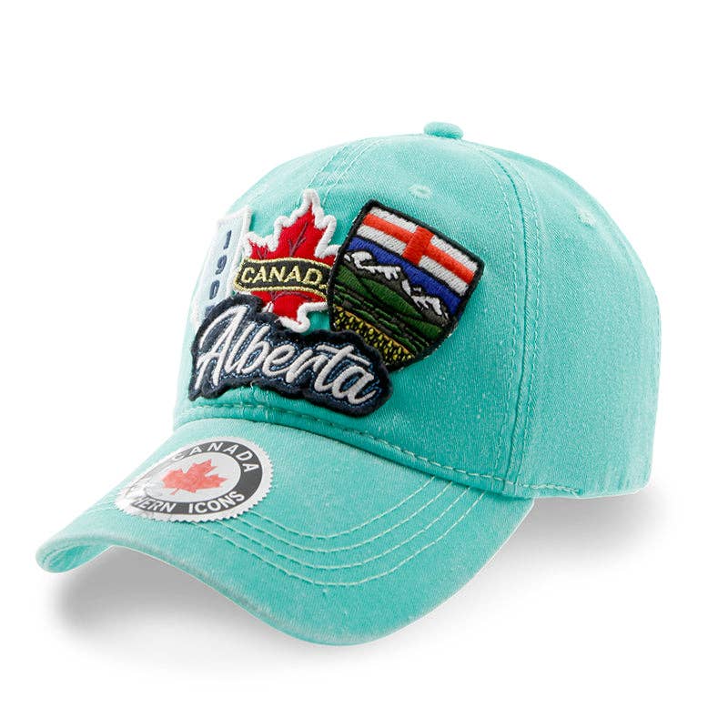 Northern Icons Canada - Wholesale Baseball Cap - Unisex - Alberta Patch Embroidery Province Cap11
