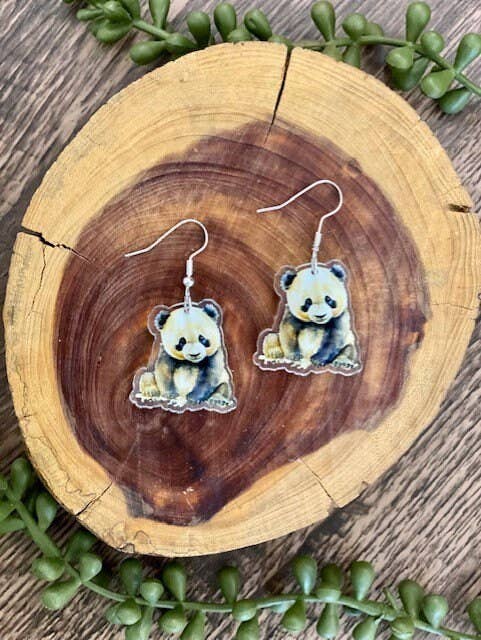 Briar layne - Wholesale Dangle Earrings - Panda Earrings - Chinese and Japanese Animal Jewelry3