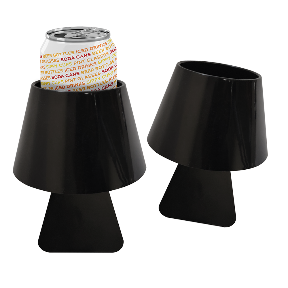 Sofa Stud - Venta al por mayor Fundas para recipientes de bebida - Sofa Stud®, el revolucionario portavasos para sofá, paquete de dos (negro)0