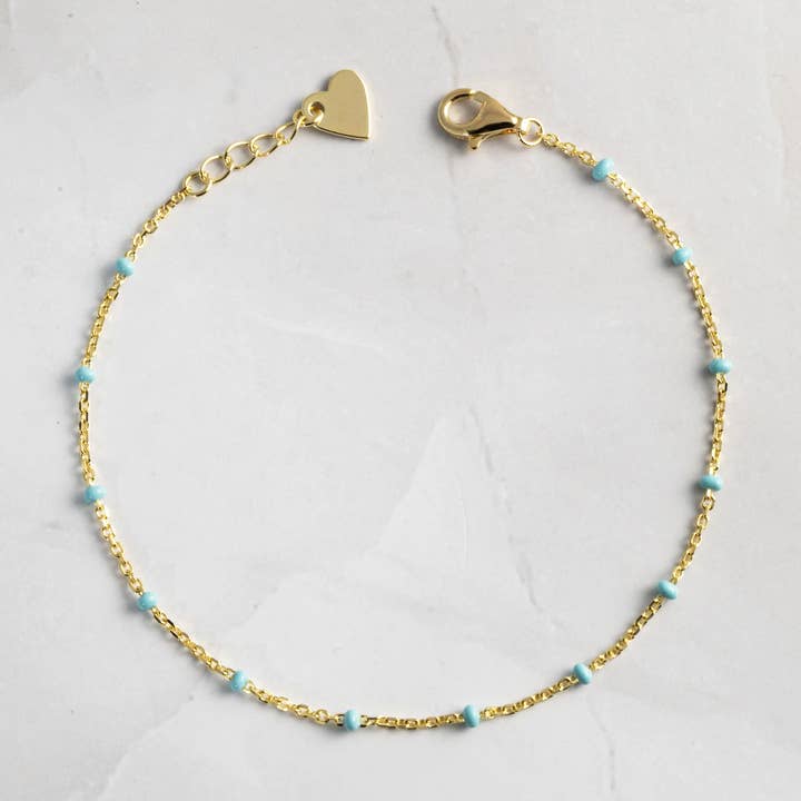 Turquoise Beaded Bracelet for wholesale by Sami Jewels