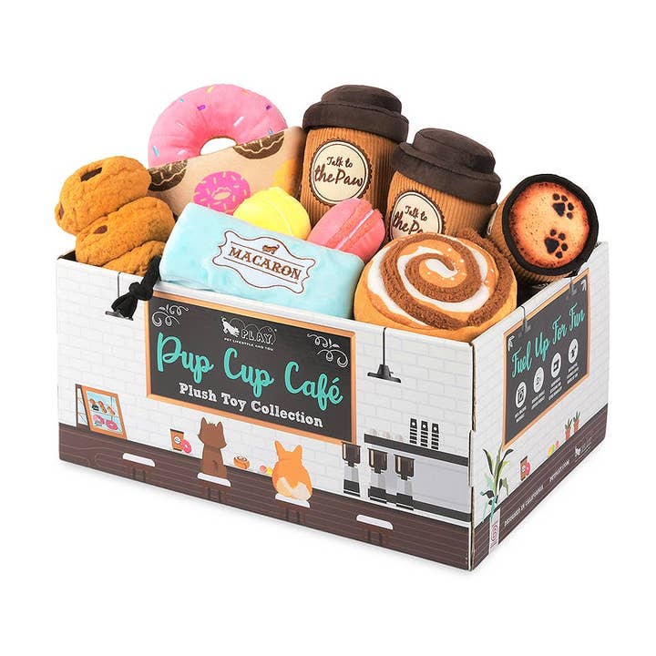 P.L.A.Y Pup Cup Café Toy Set (15 pc in Display Box) for wholesale by Only An Ocean Europe