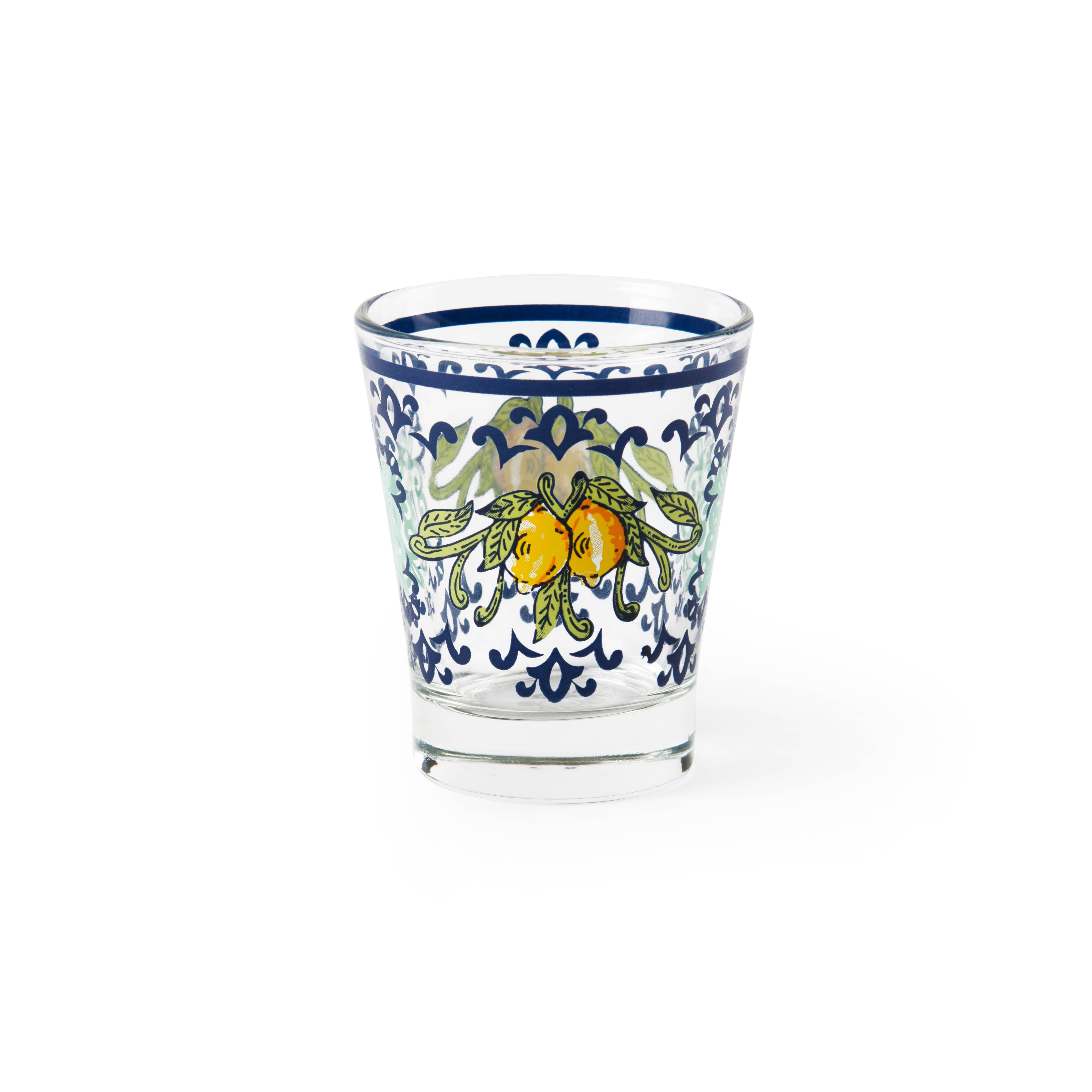 multicolour Set of 6 Amalfi Coffee Glasses 9 for wholesale on Faire2