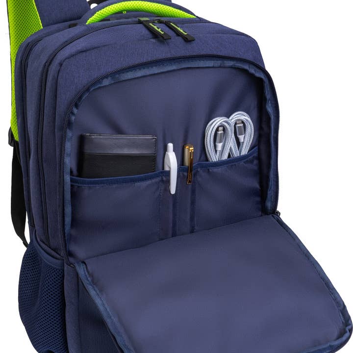 Magid - Wholesale Backpack - Men's - Jack Abrahams | The Carson | Men's 18-In Lightweight Nylon Workbook Backpack9