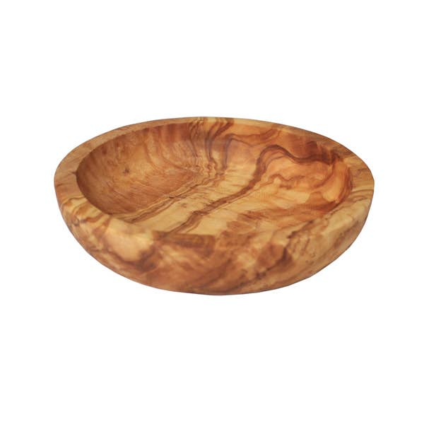 Naturally Med Inc. - Wholesale Condiment/Dip Bowl - Olive Wood Dipping Bowl - Round - Large - 4.75”1