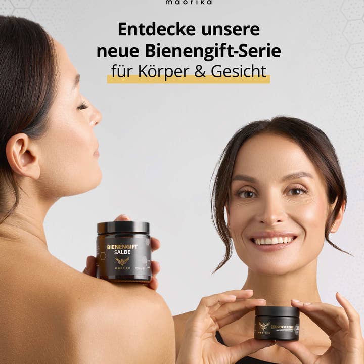 maorika - Wholesale Healing Salve/Balm/Cream - Bee venom ointment with manuka oil6