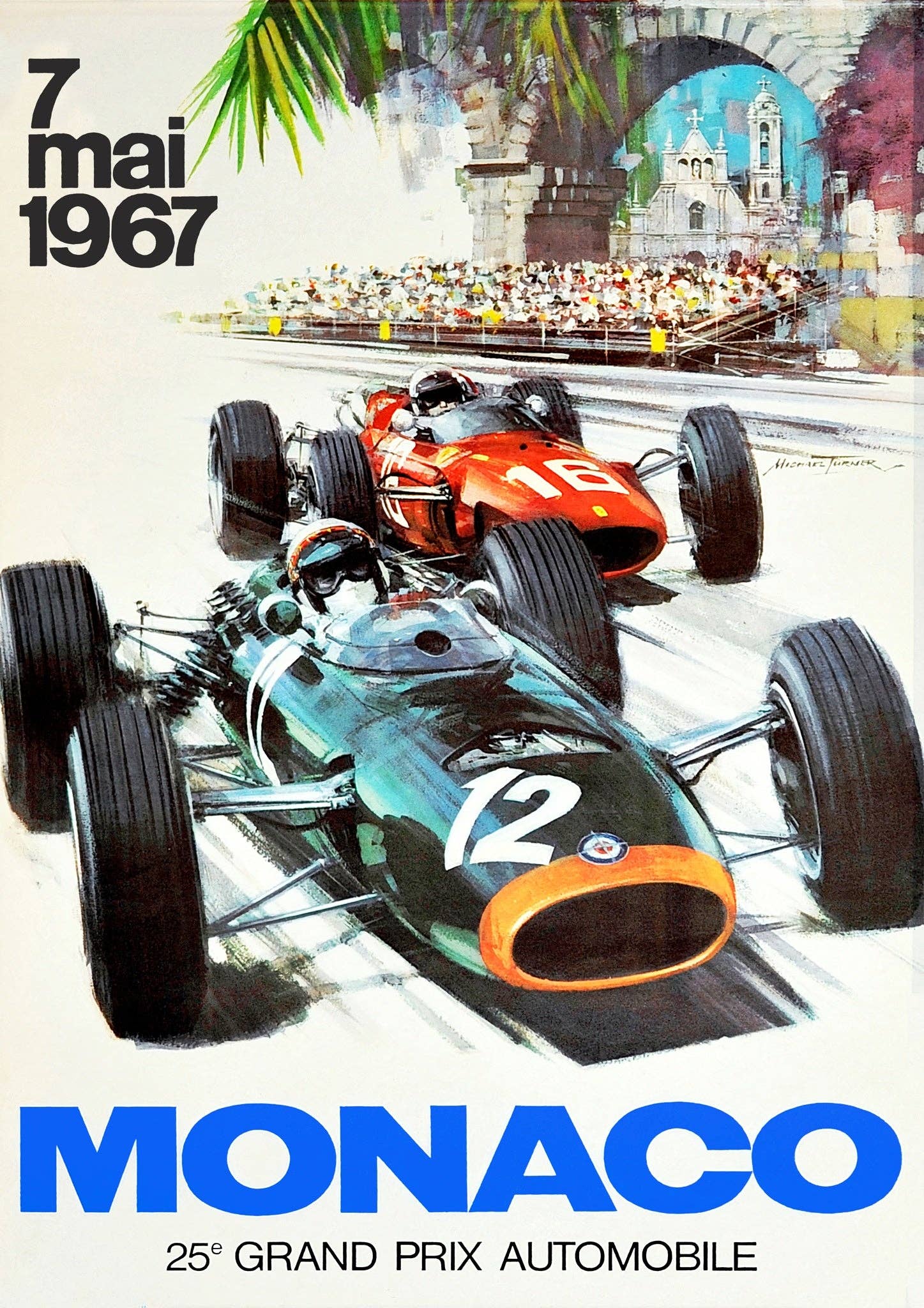 Animato – wholesale Poster – Monacos Grand Prix - 19676