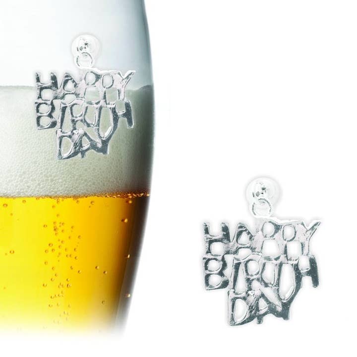 Glückwunsch zum Geburtstag Char für den Großhandel von Going Stemless Magnetic Cocktail Charms