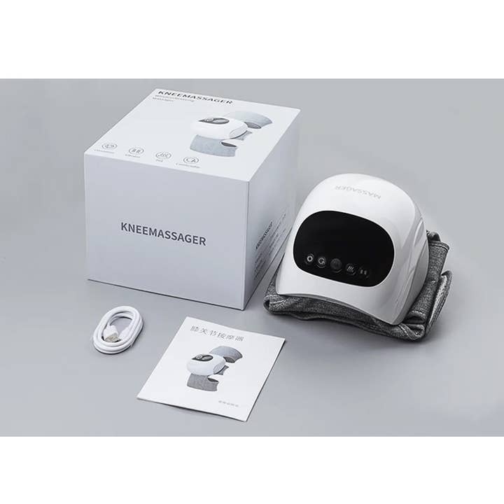 GulleeGadgets - Vente Appareils de massage - Appareil de massage des genoux pour soulager la douleur avec écran LED rechargeable7