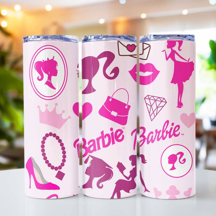 Barbie Themed Stainless steel tumbler and other Purchase Wholesale barbie merchandise. Free Returns & Net 60 Terms on Faire trending on Faire.