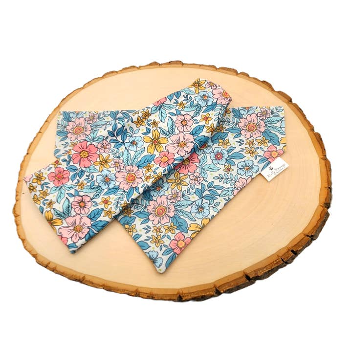 Conjunto de Bandolete e Bandana a Condizer do Jardim da Dolly por atacado de Mutty Mornings